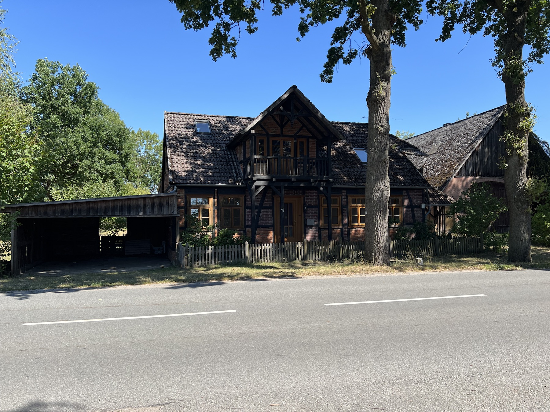 Lage an der Klein Trebeler Straße